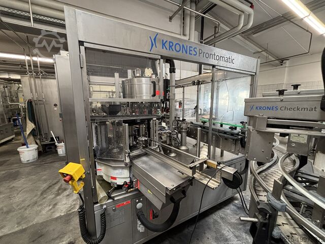 Krones Prontomatic 720 - 15 Cold Glue Labeler (2004) Krones Kaltleim / Nassleimetikettierer