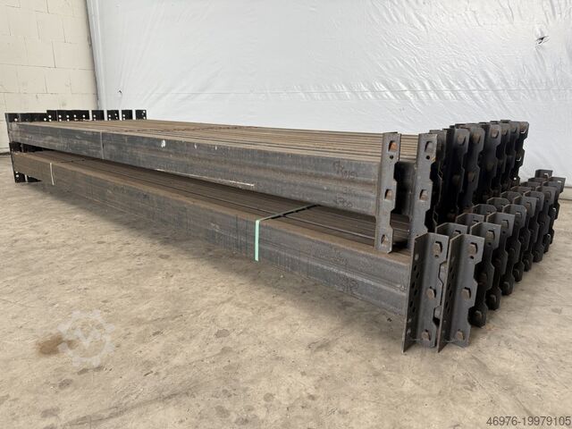 Hoogbouwmagazijn Palletstelling traverse Meta (Thyssen) / K: 120 x 50 mm lichte Weite: 2.700 mm