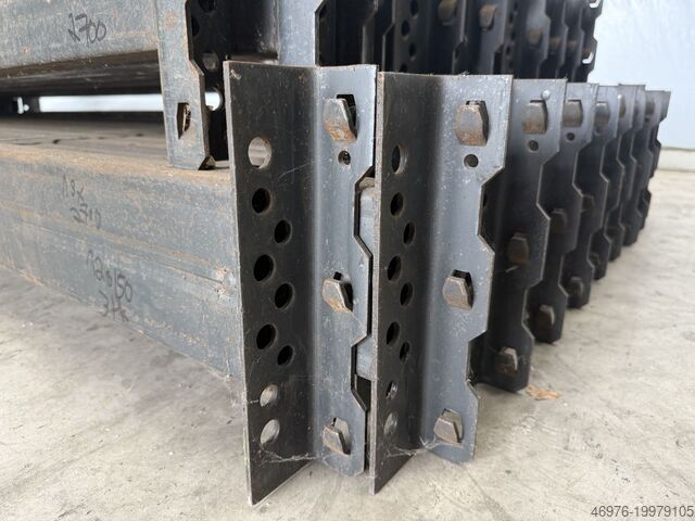 Hoogbouwmagazijn Palletstelling traverse Meta (Thyssen) / K: 120 x 50 mm lichte Weite: 2.700 mm
