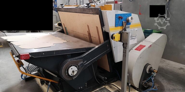 Sztanctygiel / troqueladora de platina alimentada a mano Erba Titan 6PN