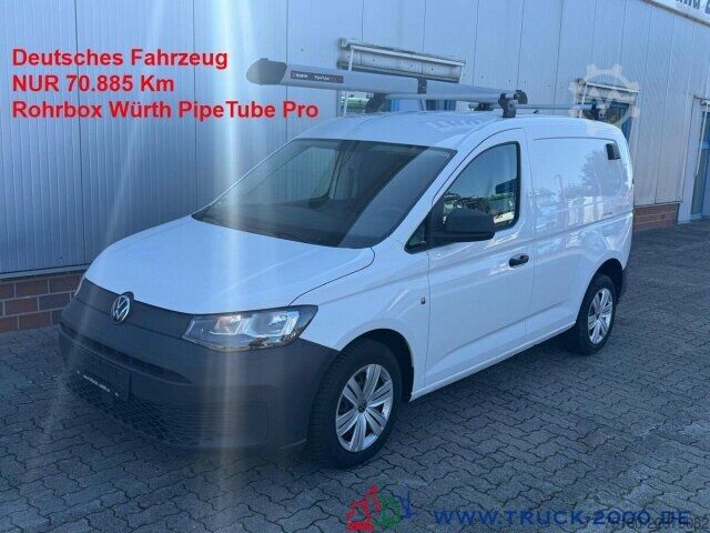 Furgon blaszak Volkswagen Caddy Cargo 2.0 TDI Klima Navi Rohrbox NUR 70TKM