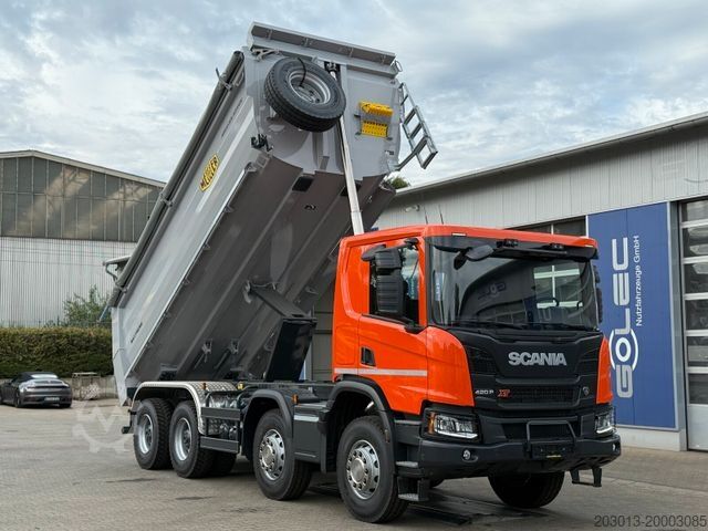 Sklápěcí vůz SCANIA P 420 8x4 Kipper Meiller 18,5m3 Euro 6