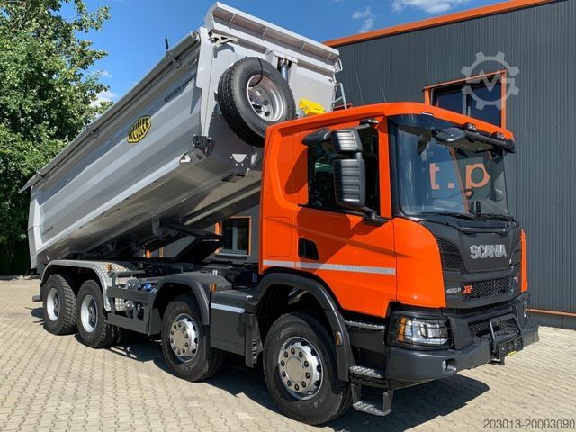 Sklápěcí vůz SCANIA P 420 8x4 Kipper Meiller 18,5m3 Euro 6