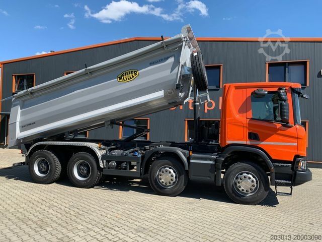 Sklápěcí vůz SCANIA P 420 8x4 Kipper Meiller 18,5m3 Euro 6