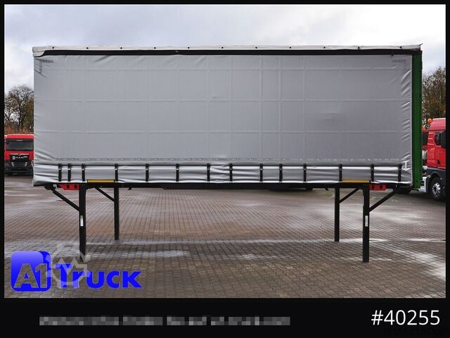 Wissellaadbak met open laadbak en zeil KOEGEL 7.45  BDF Wechselbrücke, neue Plane, Bordwand