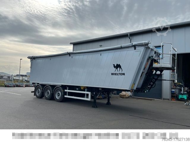 Kippers oplegger WIELTON Alu-Kastenmulde 51m³ BULK Master SOFORT!