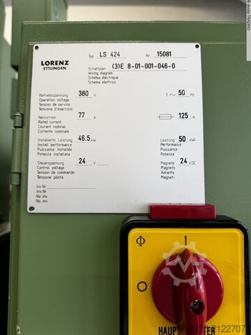 Gear Hobbing and Shaping Mach. -combined LORENZ LS 424