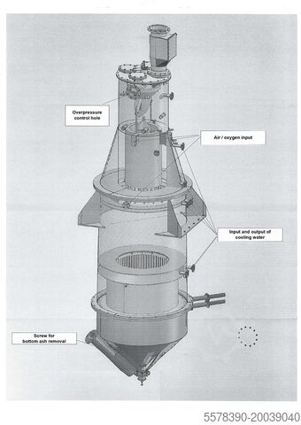 Drukvat Ganz Syngaz reactor