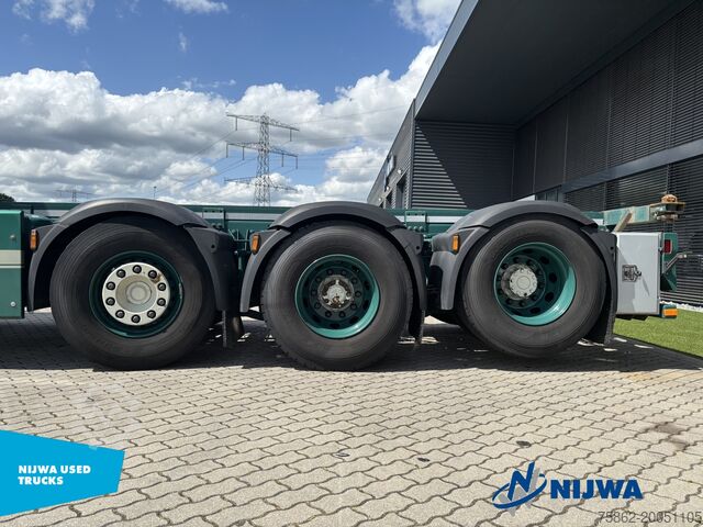 Containervervoer DAF XF 460 8x2 20ft container systeem