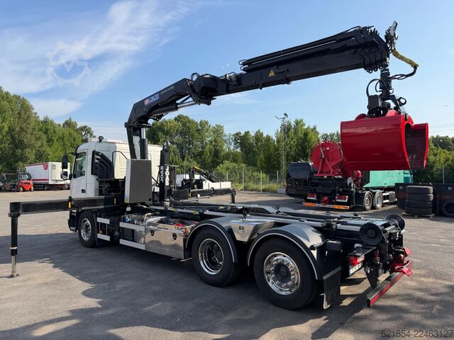 Innenlader Volvo FMX 450 6x2*4, Hooklift + 26t/m Crane, YM: 2018