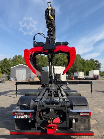 Innenlader Volvo FMX 450 6x2*4, Hooklift + 26t/m Crane, YM: 2018