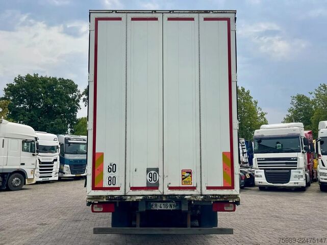 Koffer DAF XF 480 6x2,  volume 62m3 SSC, P-Climate, Lift A...