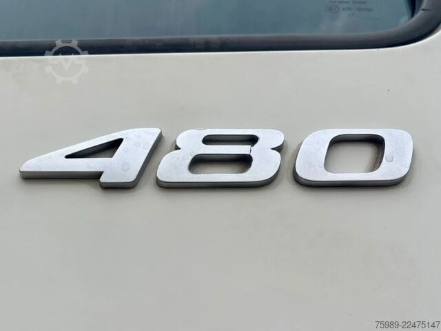 Koffer DAF XF 480 6x2,  volume 62m3 SSC, P-Climate, Lift A...