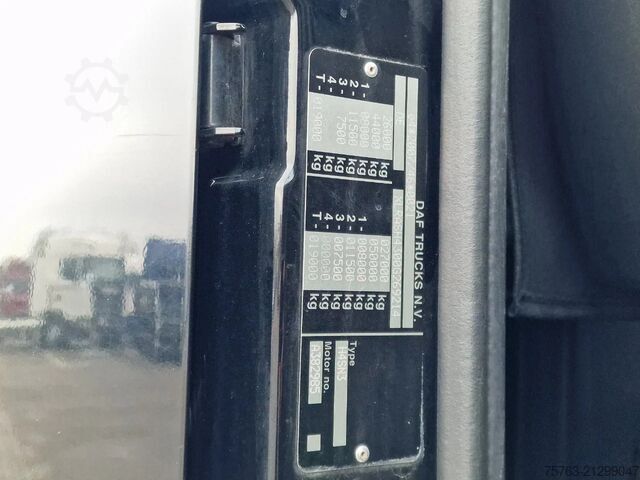 Μουσαμάς DAF XF 480 SSC 6x2*4 - Tautliner - Full air - Night...