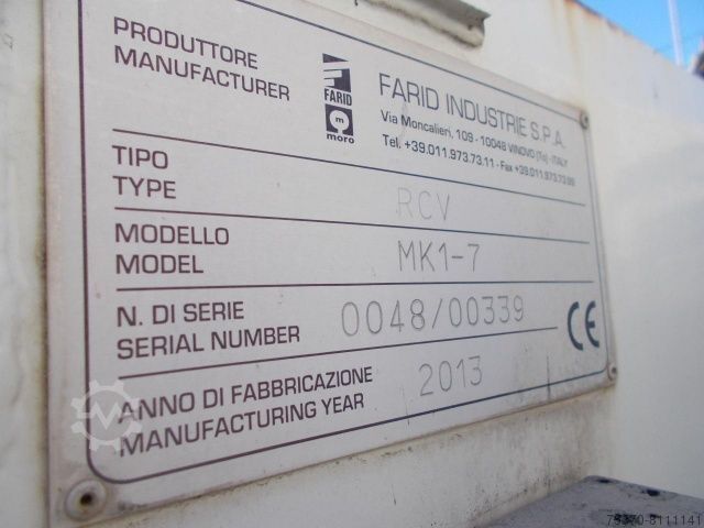 Sonstige IVECO EUROCARGO ML75E18/P COMPATTATORE