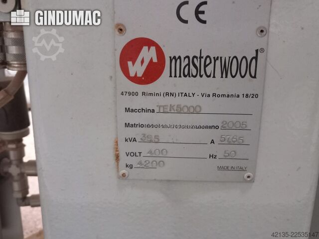 MASTERWOOD TEKNOMAT 5000 MASTERWOOD TEKNOMAT 5000