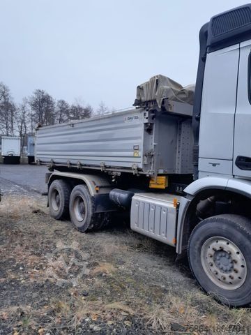 Háromirányú billenő teherautó MERCEDES-BENZ 2648 , 6x4 , Dautel , Bordmatic