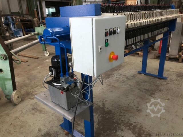 Komorowa prasa filtracyjna NETZSCH 40 Platten