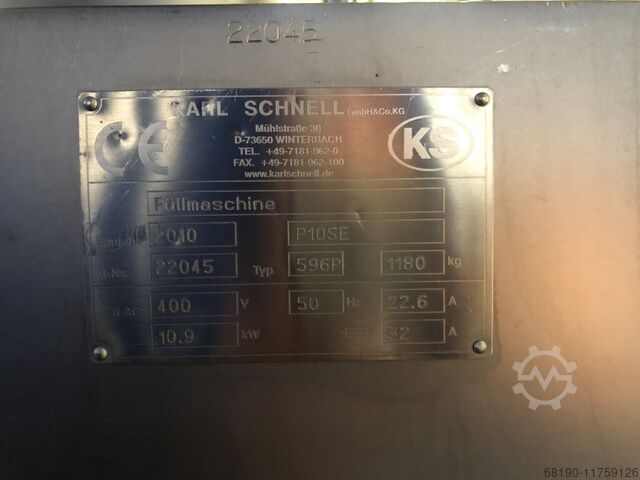 Blå afspærringslinje Stork / Marel