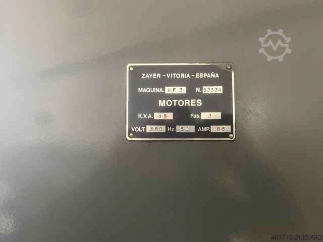 Fresadora de bancada Zayer BF3