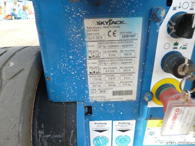 Makaslı kaldırma SkyJack SJIII 3219