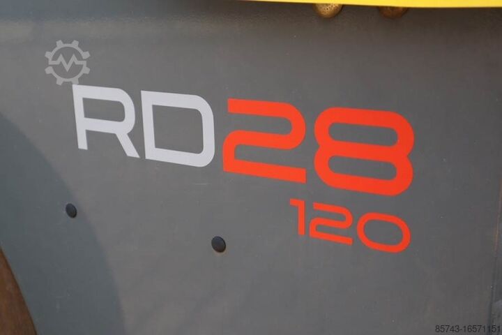 Rodillo tándem Wacker Neuson RD28-120 Diesel, Front And Rear Vibrating Smooth D