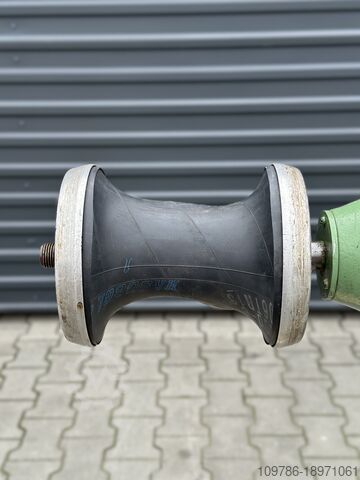 Dubbele schuurmachine, gepompt