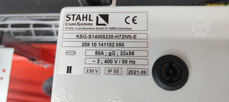 Felső daru Stahl SHR6040-20 4/1 L2