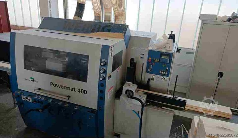 Planya ve rende otomatiği, besleme cihazı ile birlikte Weinig Powermat 400
