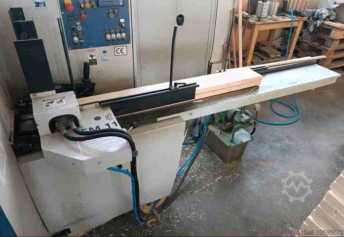 Planya ve rende otomatiği, besleme cihazı ile birlikte Weinig Powermat 400