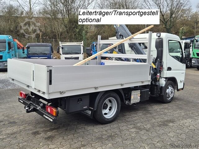 Truck-mounted crane van Fuso 3S15 Alu Pritsche 2.80m Ladekran Funk! sofort verfügbar!
