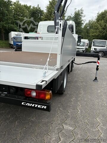 Truck-mounted crane van Fuso 3S15 Alu Pritsche 2.80m Ladekran Funk! sofort verfügbar!