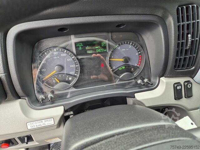 Curtain sider van Fuso Canter 7C18 Aut., Bordwand Pritsche Plane 6Tkm!