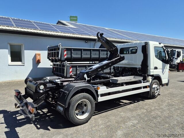 Roll-off tipper truck Fuso Canter FUSO 9C18 Duonic City Abrollkipper