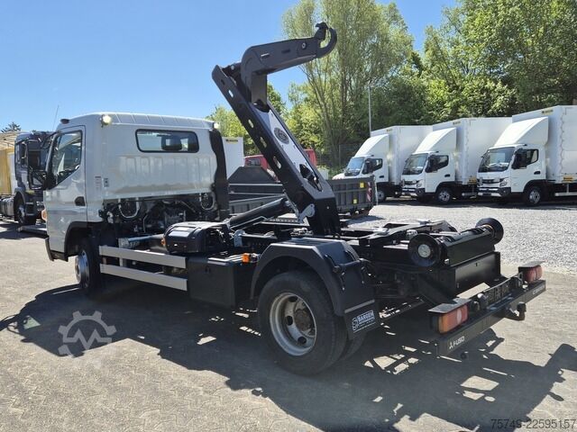 Roll-off tipper truck Fuso Canter FUSO 9C18 Duonic City Abrollkipper