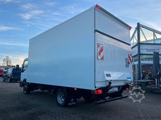 Dobozos furgon NISSAN Cabstar 35.14 Maxi *Hebebühne*Klima*3.500KG*