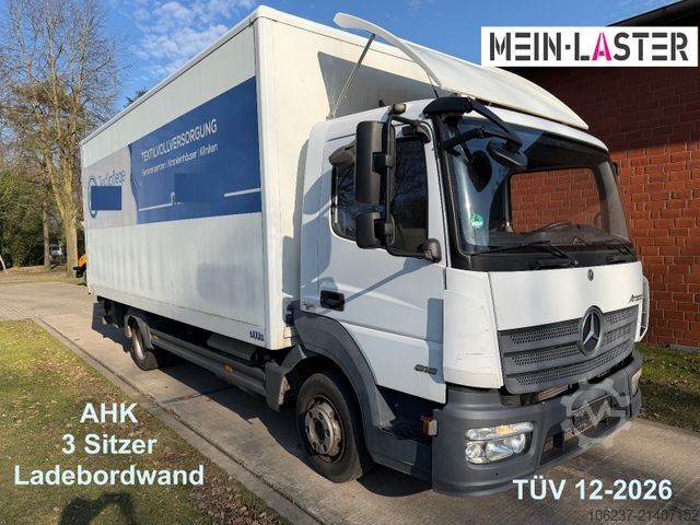 Dobozos furgon MERCEDES-BENZ Atego 816 LBW AHK 3 Sitzer