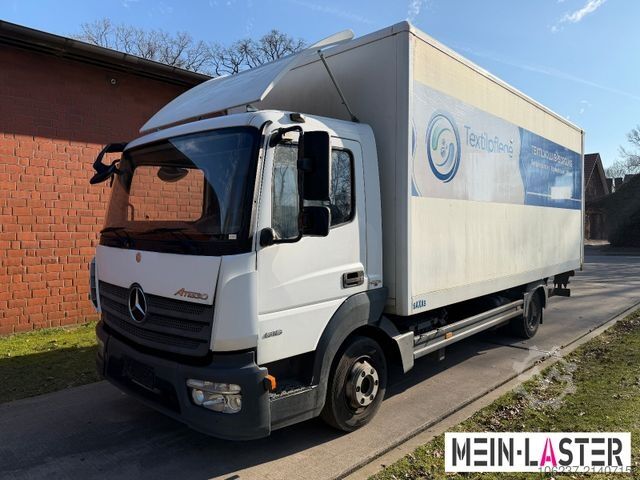 Dobozos furgon MERCEDES-BENZ Atego 816 LBW AHK 3 Sitzer