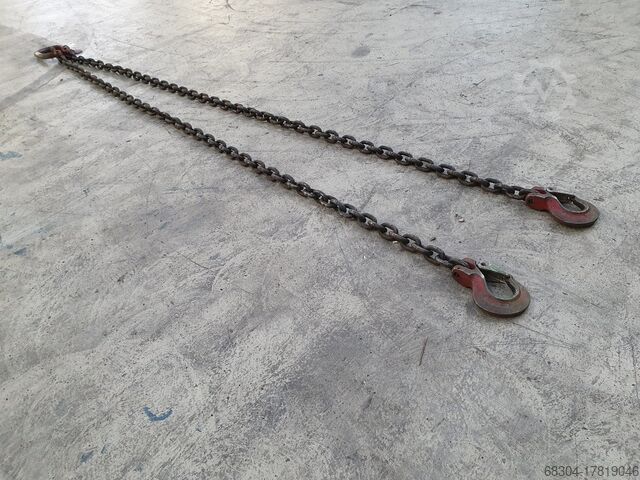 Élingues en chaîne / élingues en chaîne / nacelles 17 t. / 14 t. / 11,2 t. / 11,2 t./ 17 t