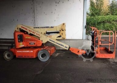 Articulated telescopic work platform JLG E 400 AN Elektro 14,19 m