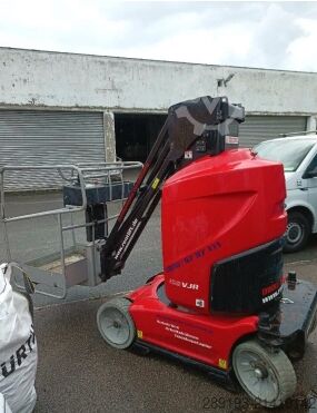 Telescopic mast lift Manitou 100 VJR Teleskopmastbühne Elektro 9,85 m