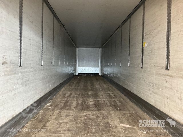 Semirremolque caja Krone Trockenfrachtkoffer Standard Ladebordwand