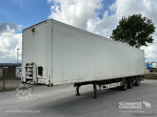 Semirremolque caja Krone Trockenfrachtkoffer Standard Ladebordwand