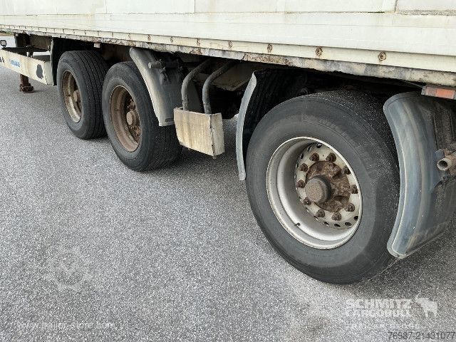 Semirremolque caja Krone Trockenfrachtkoffer Standard Ladebordwand