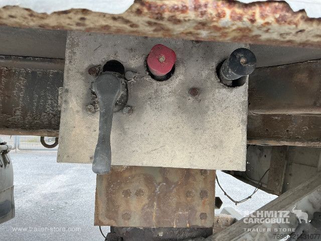 Semirremolque caja Krone Trockenfrachtkoffer Standard Ladebordwand