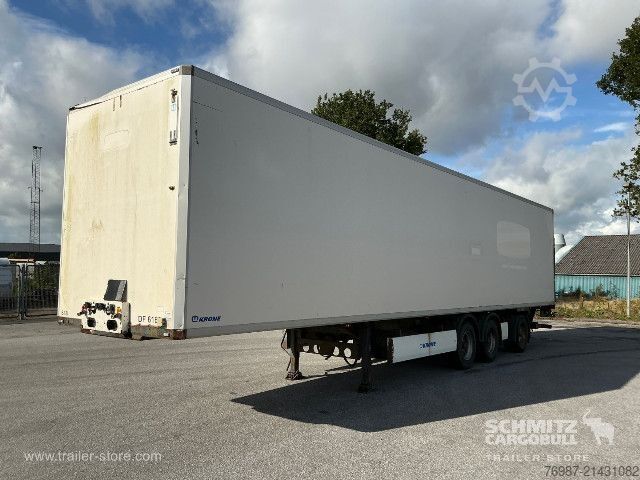 Semirremolque caja Krone Trockenfrachtkoffer Standard Ladebordwand