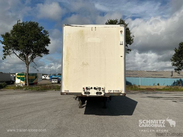 Semirremolque caja Krone Trockenfrachtkoffer Standard Ladebordwand