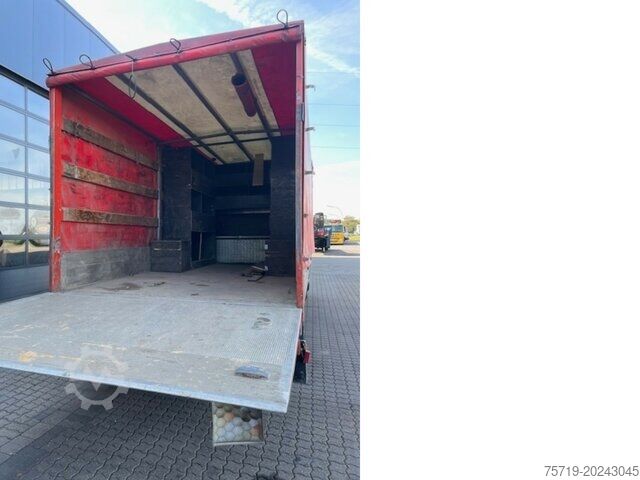 Furgone centinato Mercedes-Benz 814 D Vario mit LBW 4x2