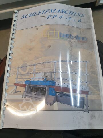 Brousicí stroj na sklo Battellino FP4