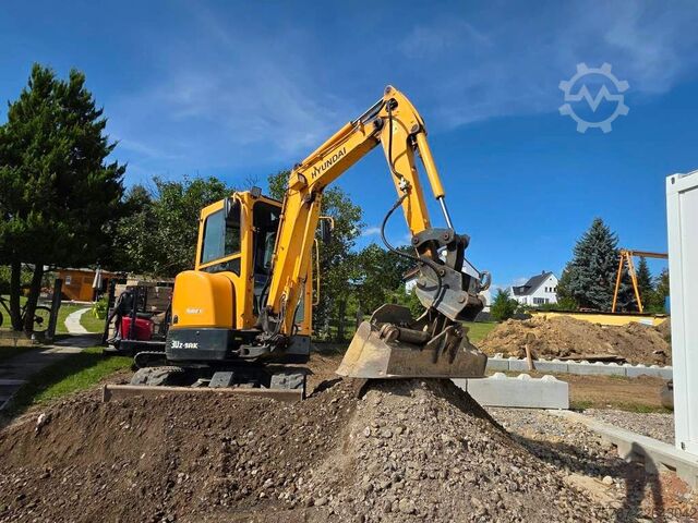 Miniexcavadora HYUNDAI Mobilbagger/ Kett Robex 30Z-9AK, div.Anbaugeräte